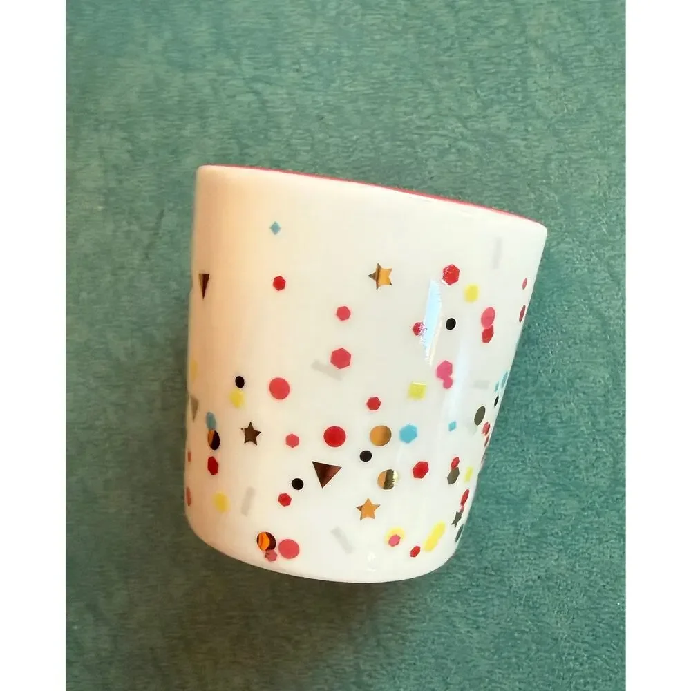 Vintage 2016 Starbucks Confetti Mini Espresso Mug Ornament